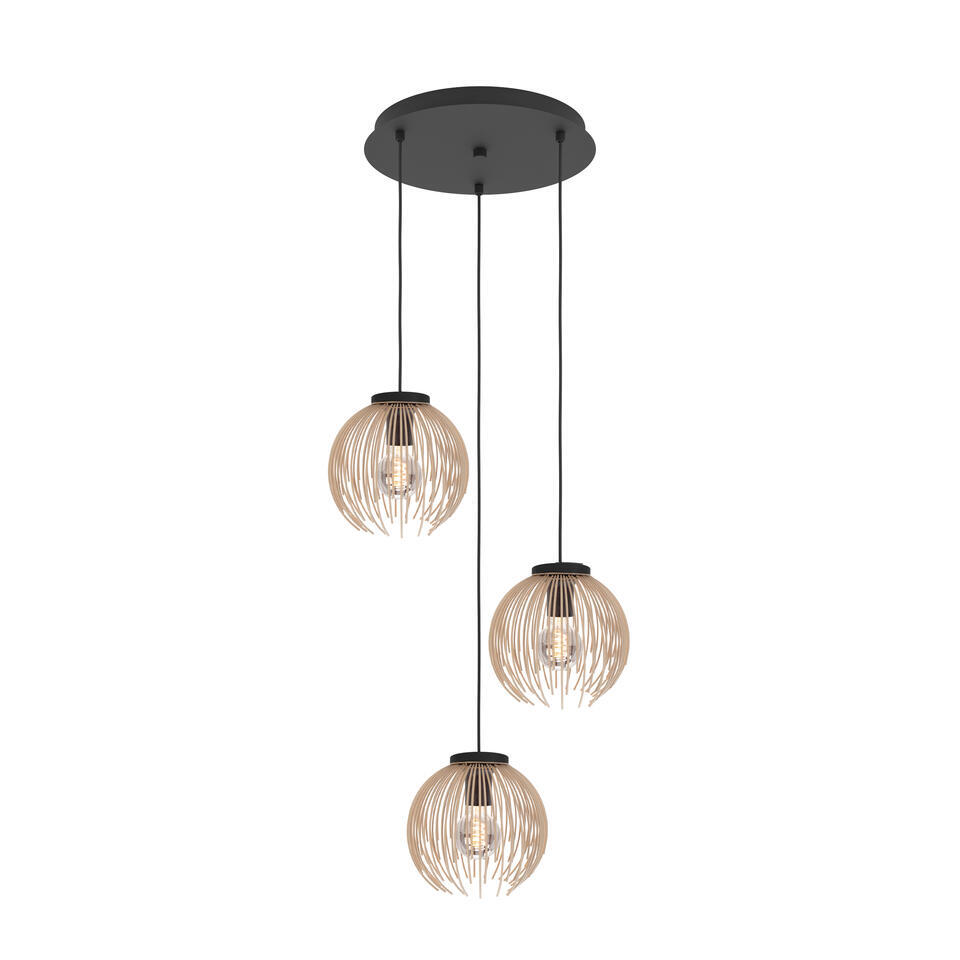 EGLOVenezuela-AHanglamp-E27-Ø49.5cm-Zandkleur