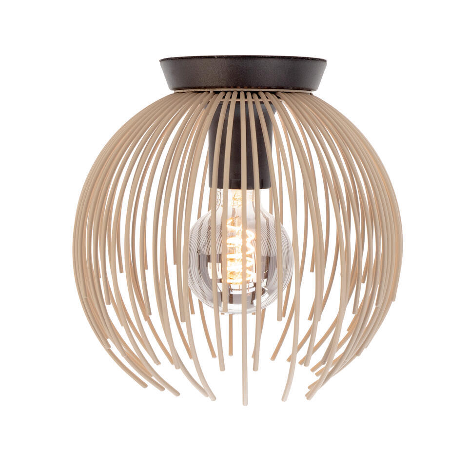 EGLOVenezuela-APlafondlamp-E27-Ø23.5cm-Zandkleur