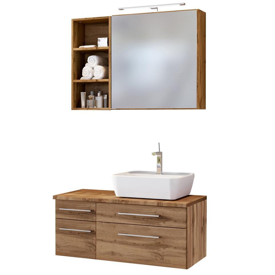 Badkamercombinatie Dasa 15 rechts – wotan eikdecor