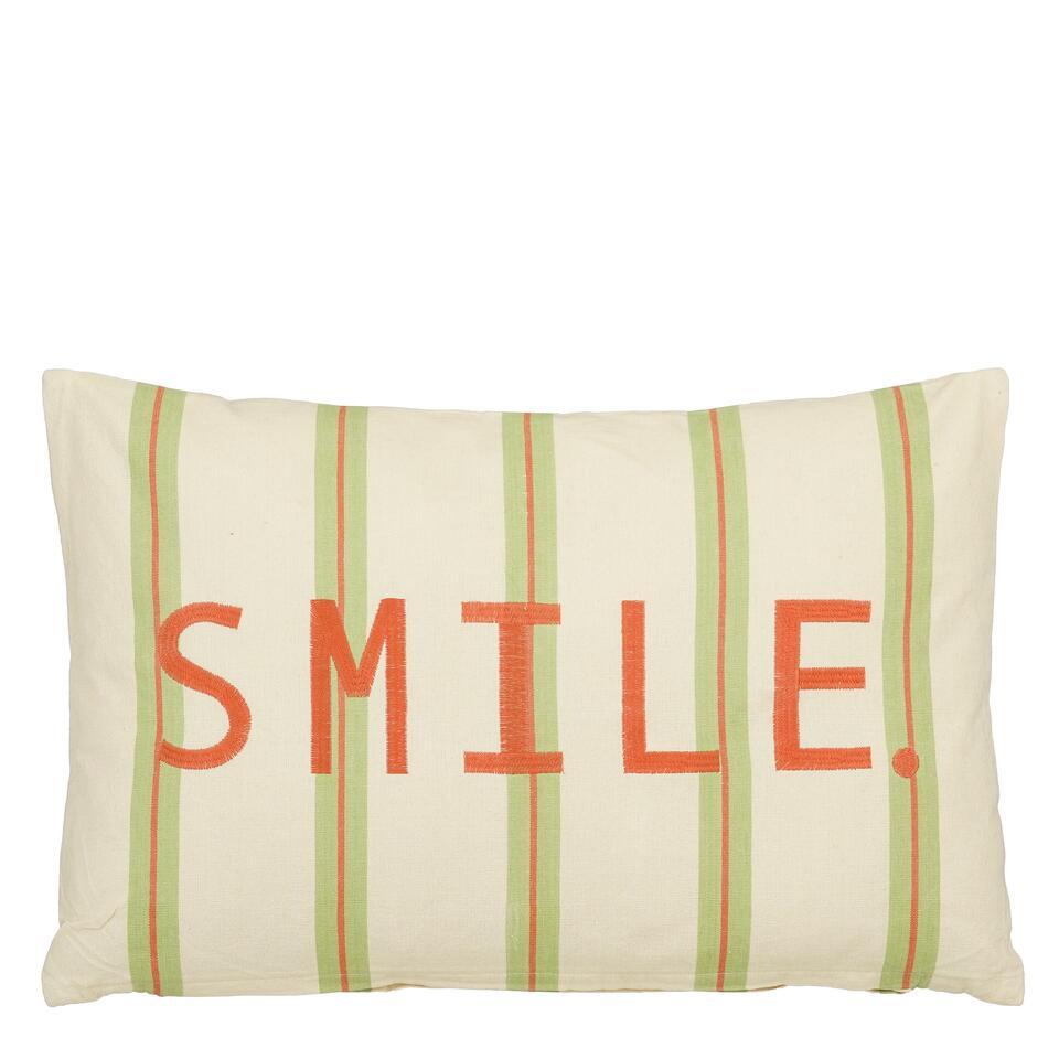 Mica Decorations Smile Sierkussen – 55 x 35 x 10 cm