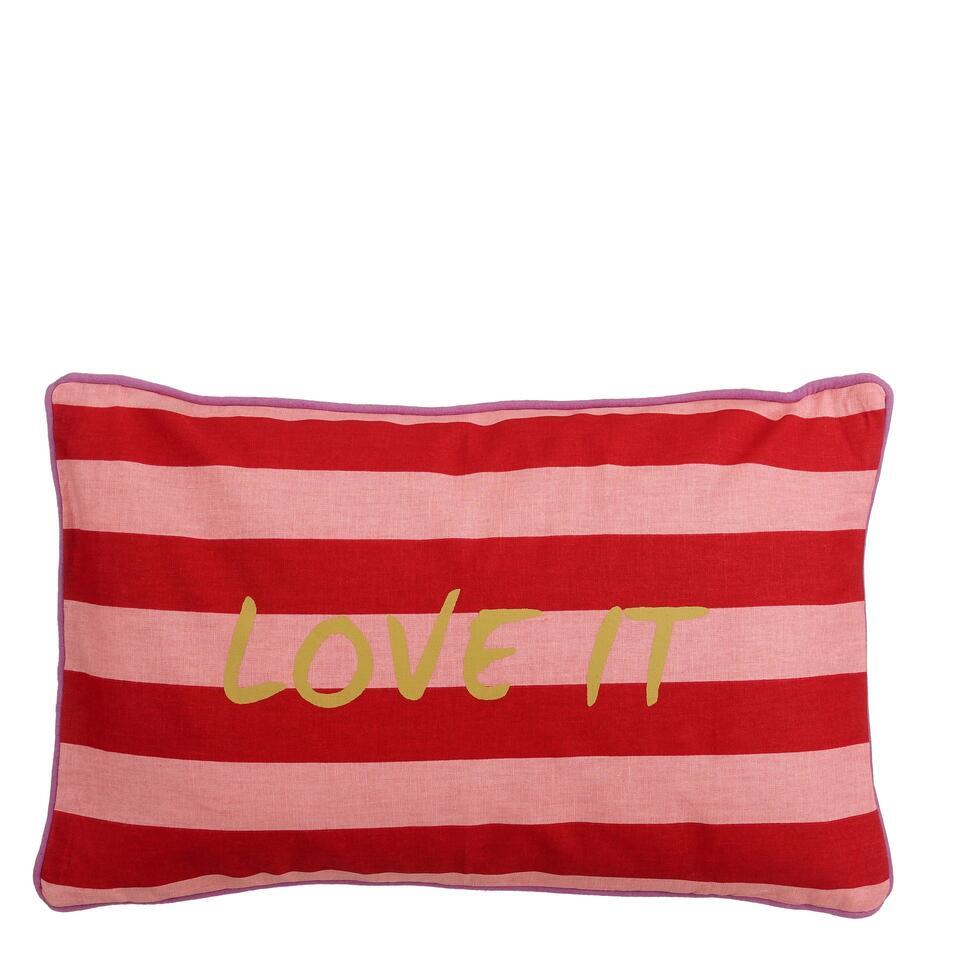 Mica Decorations Love It Sierkussen – 55 x 35 x 10 cm
