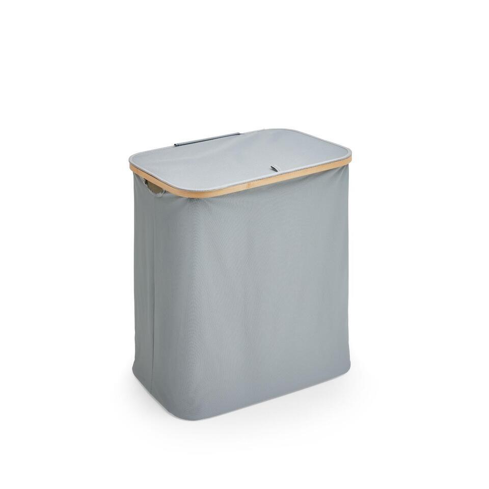 Hioshop Karin wasmand grijs- bamboe