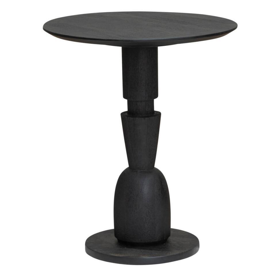 Tower Living – Brunello bijzettafel – ø50 cm 1 – zwart