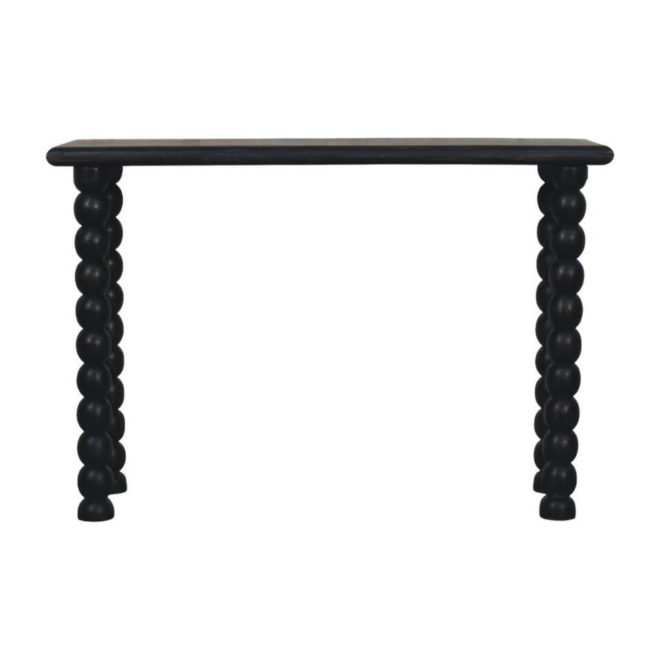 Artisan Furniture Massief Mangohouten Spindle lineaire sidetable