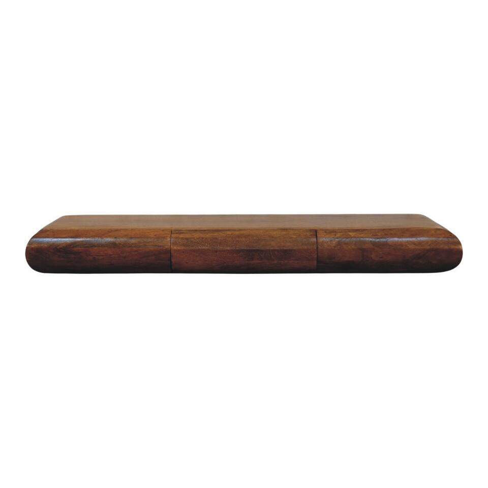 Artisan Furniture Massief Mangohouten Solis wandconsole