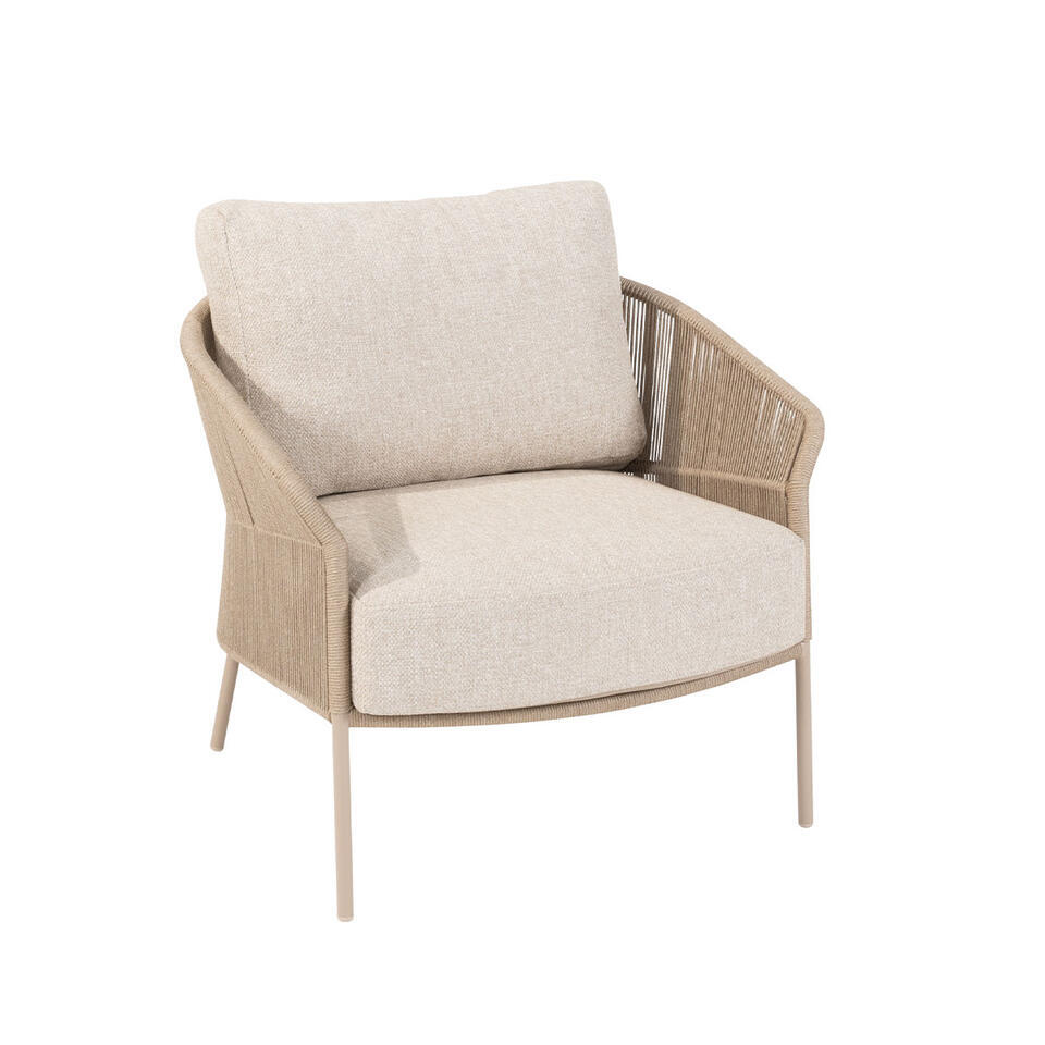 4 Seasons Florence loungestoel – latte