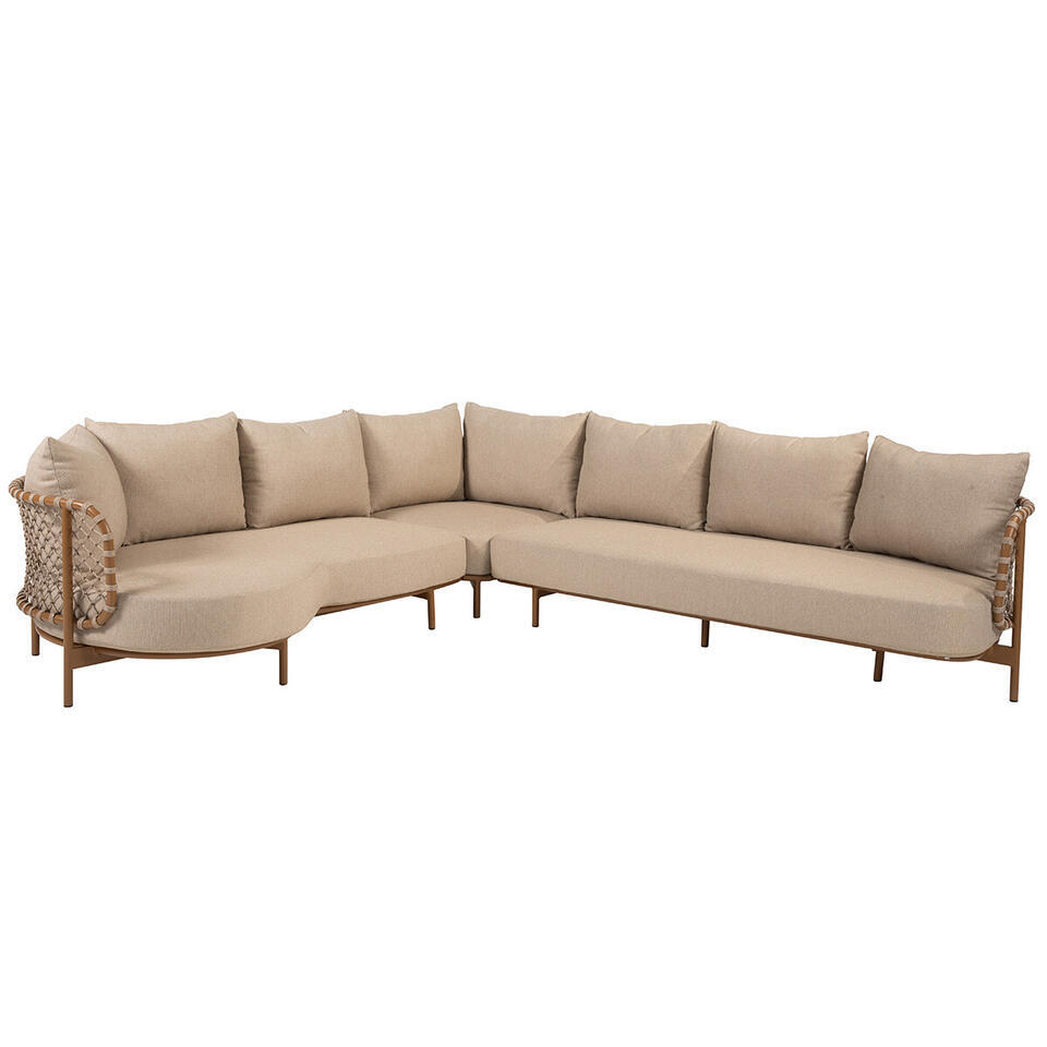 4 Seasons Martinique loungebank 3-delig – amber