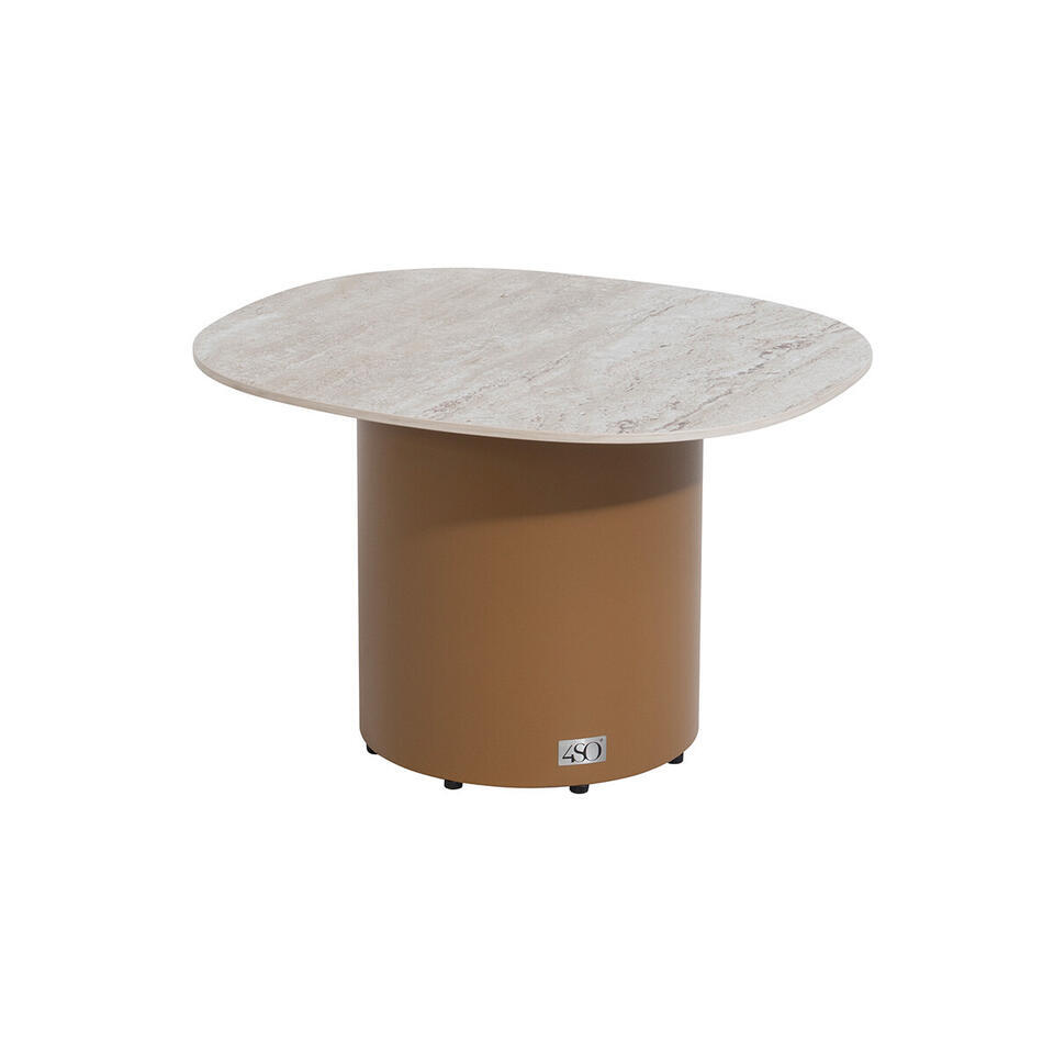 4 Seasons Sofie loungetafel 50x60x35 cm amber – ceramic