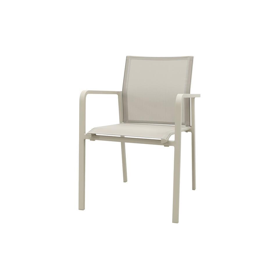 Wales stapelbare dining tuinstoel – Mokka