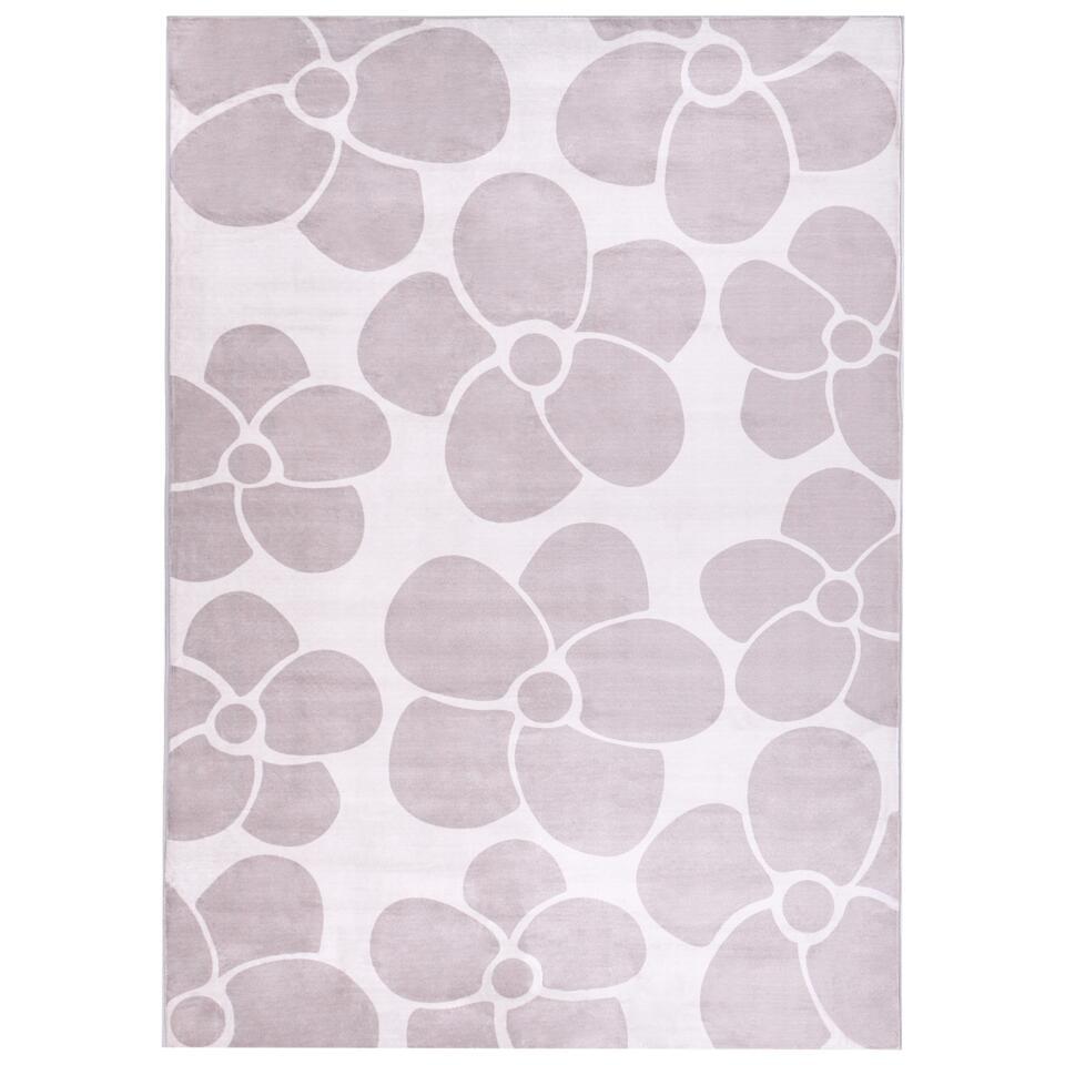 AKYAKA – Vloerkleed – Beige – 160 x 230 cm – Stof