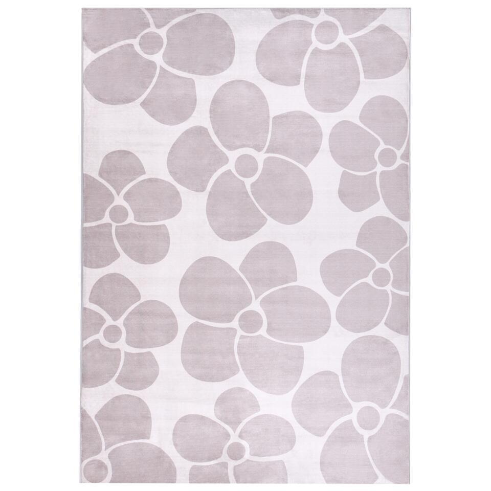 AKYAKA – Vloerkleed – Beige – 140 x 200 cm – Stof