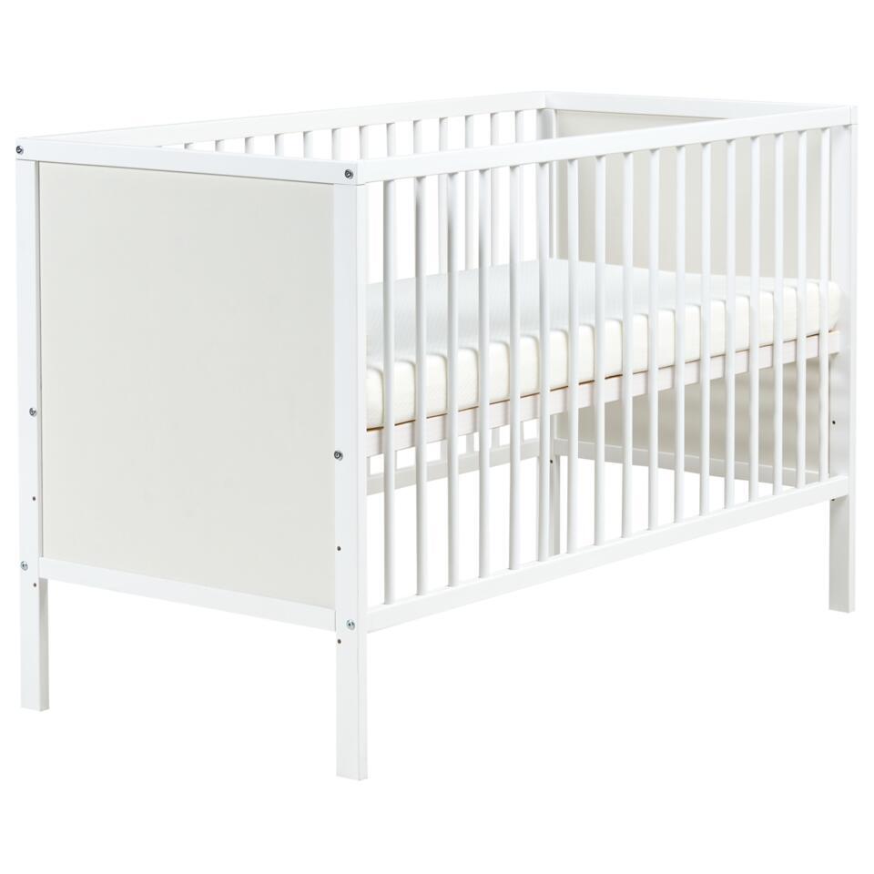 ZAMA – Babybedje – Wit – 60 x 120 cm – MDF