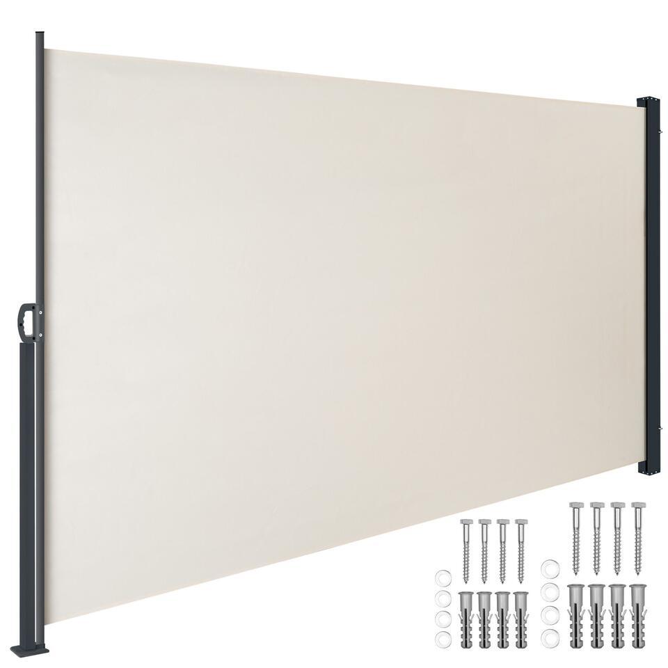 Zijmarkies Uittrekbare Zonwering Beige 300cm Staal Gepoedercoat – Schaduwwering