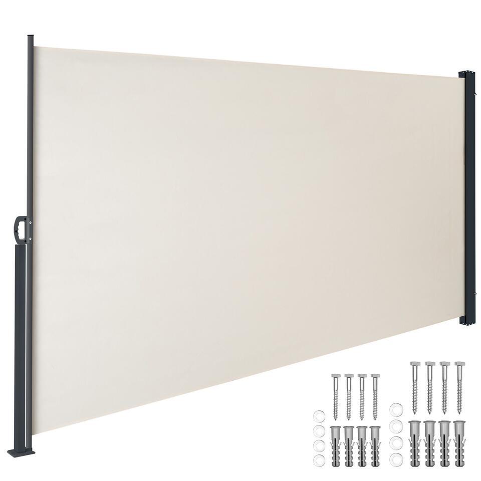 Zijmarkies – Bescherming Zon Wind – Waterafstotend – Beige – 300x9x160cm