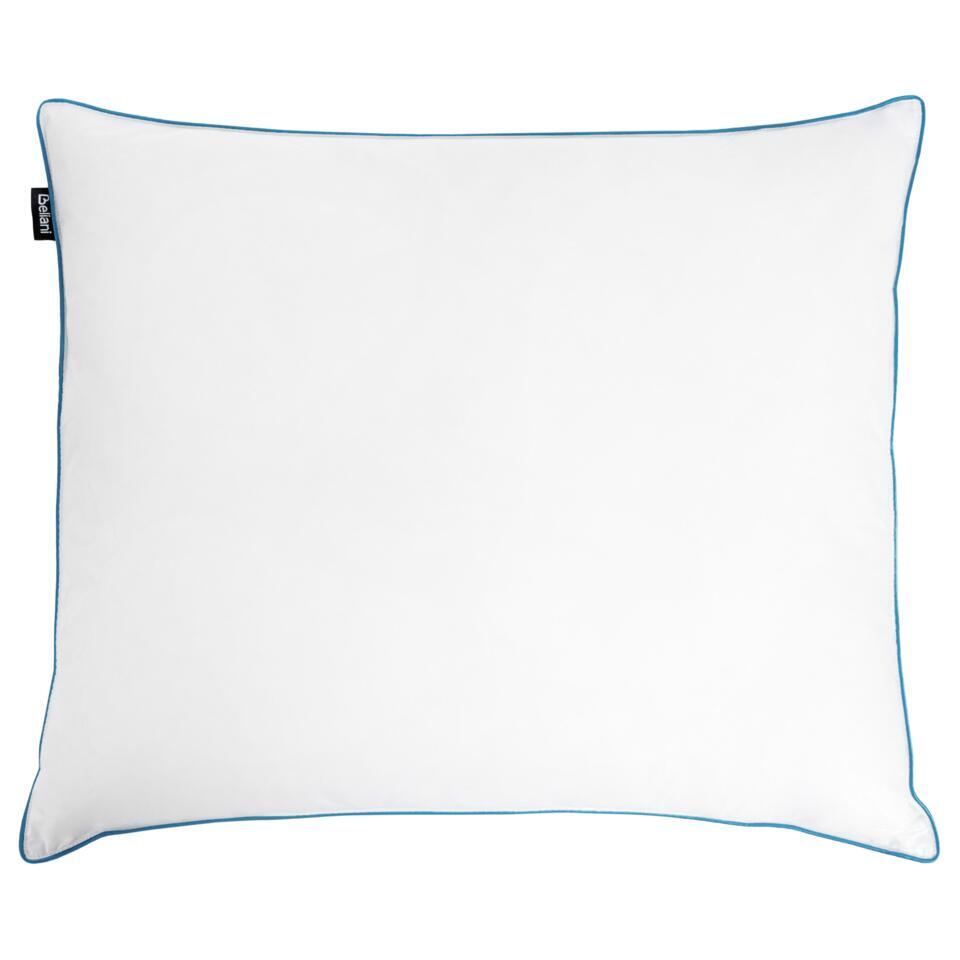 ANETO – Hoofdkussen 3 vakken – Wit – 50 x 60 cm – Laag – Eendenveren