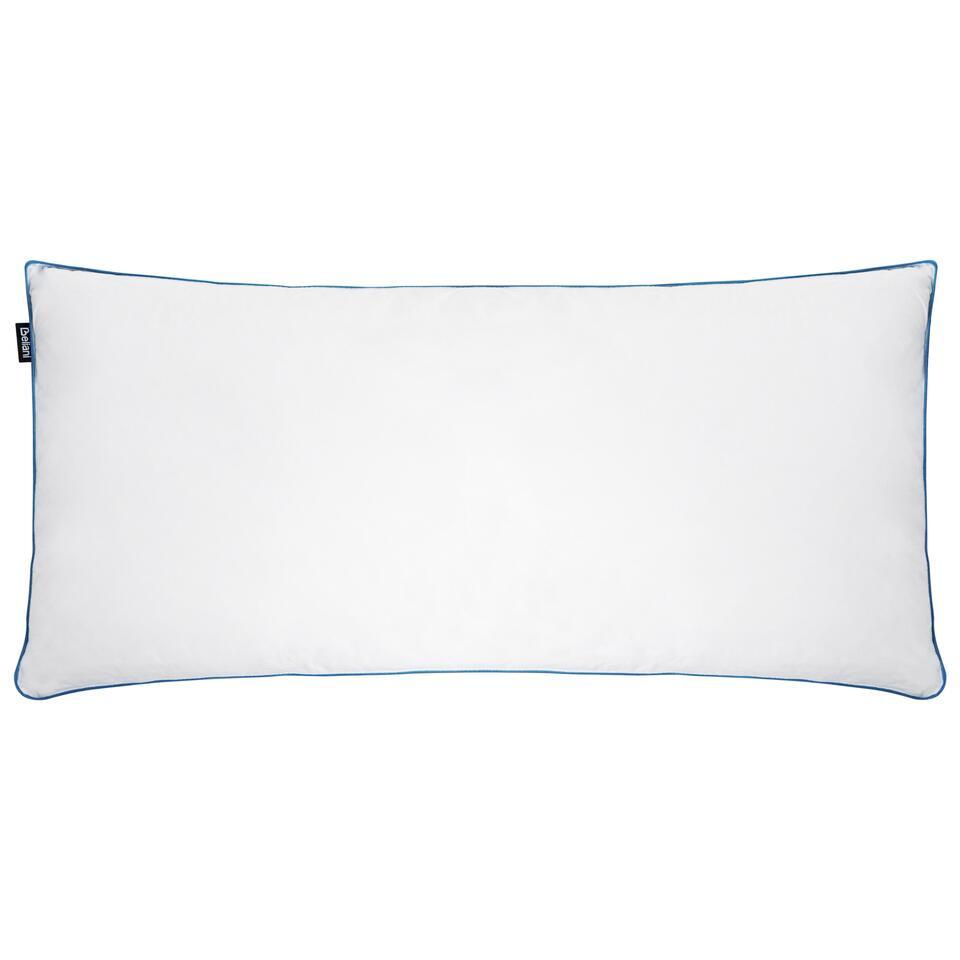 ANETO – Hoofdkussen 3 vakken – Wit – 40 x 80 cm – Laag – Eendenveren