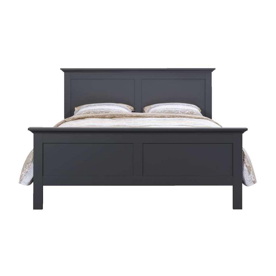 Bed Amber – antraciet – 140×200 cm