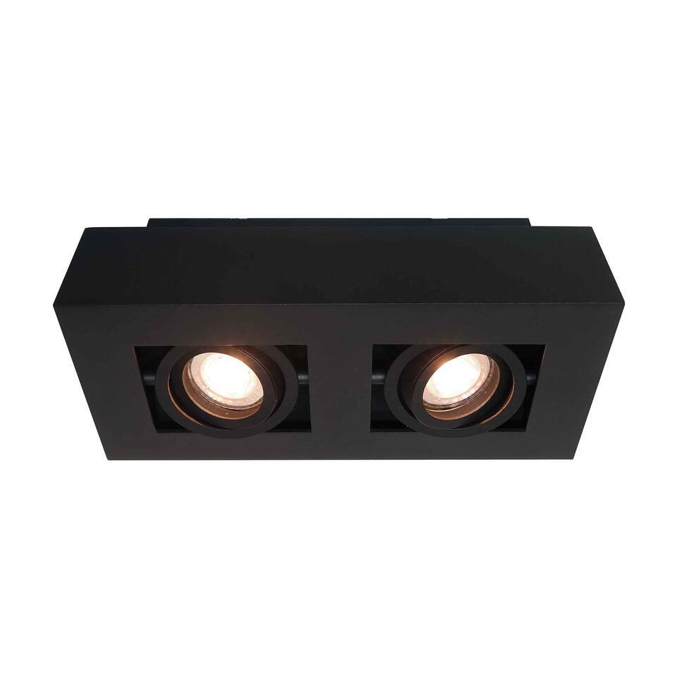 Artdelight Spot Bosco – 2 lichts – zwart – 25×8.6 cm
