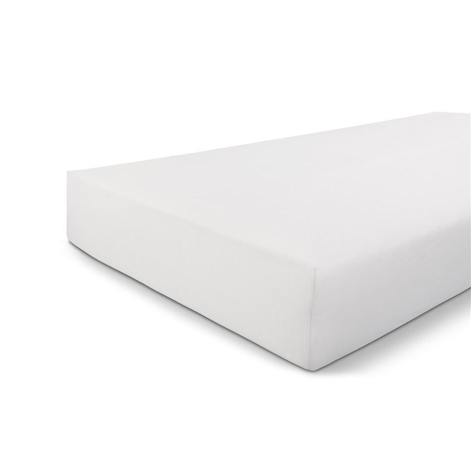 Byrklund – Hoeslaken Jersey – 160×200 cm – Wit