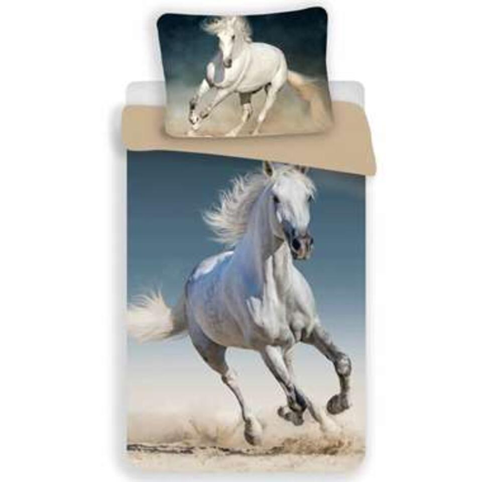 Animal Pictures paard- Dekbedovertrek-140x200cm