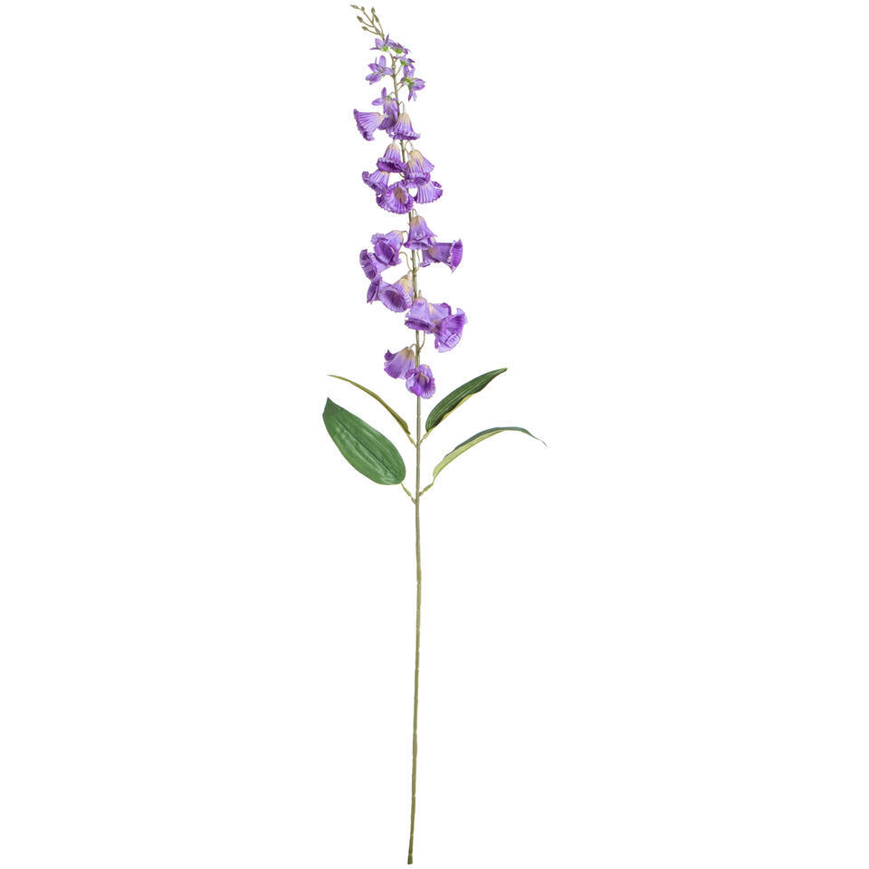 Kunstbloem Campanula Spray paars – 98 cm